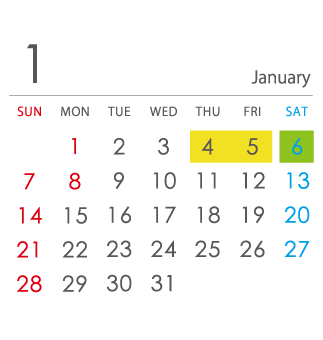 1月